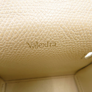 新品同様 ヴァレクストラ 2WAY イジィデ ベルト 525044 レザー ホワイト 白 ショルダーバッグ 0858【中古】Valextra