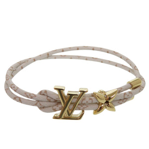 新品同様 ルイ ヴィトン ブレスレット LVブルーム M8529Z モノグラムデュンヌキャンバス デューン ブレスレット LV 0869【中古】LOUIS VUITTON