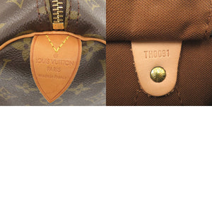 美品 ルイ ヴィトン スピーディ30 モノグラム M41526 ブラウン ハンドバッグ LV 0873【中古】LOUIS VUITTON