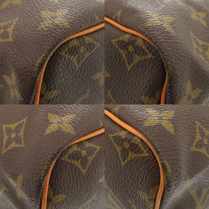 美品 ルイ ヴィトン スピーディ30 モノグラム M41526 ブラウン ハンドバッグ LV 0873【中古】LOUIS VUITTON