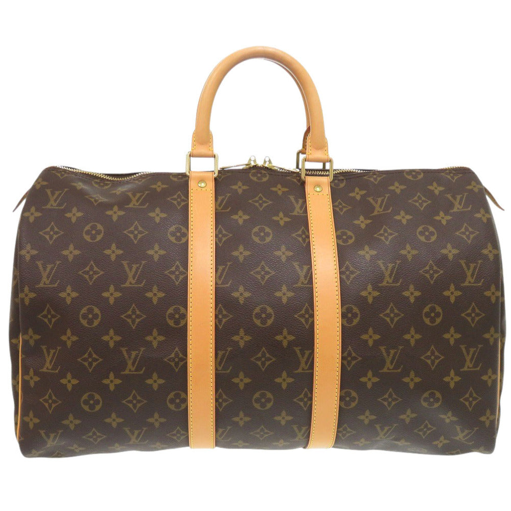 美品 ルイ ヴィトン キーポル45 モノグラム M41428 ボストンバッグ LV 0877【中古】LOUIS VUITTON
