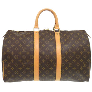 美品 ルイ ヴィトン キーポル45 モノグラム M41428 ボストンバッグ LV 0877【中古】LOUIS VUITTON