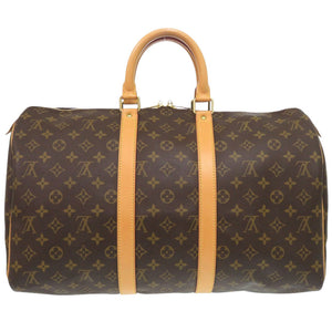 美品 ルイ ヴィトン キーポル45 モノグラム M41428 ボストンバッグ LV 0877【中古】LOUIS VUITTON