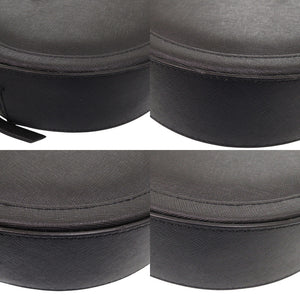 新品同様 ヴィヴィアンウエストウッド ラウンドクロスボディ オーヴ 本革 ブラック 黒 ショルダーバッグ 0894【中古】Vivienne Westwood