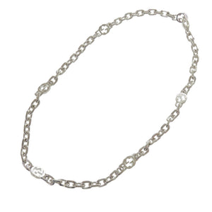 美品 グッチ インターロッキングG 925 シルバー925 シルバー ネックレス0914【中古】GUCCI