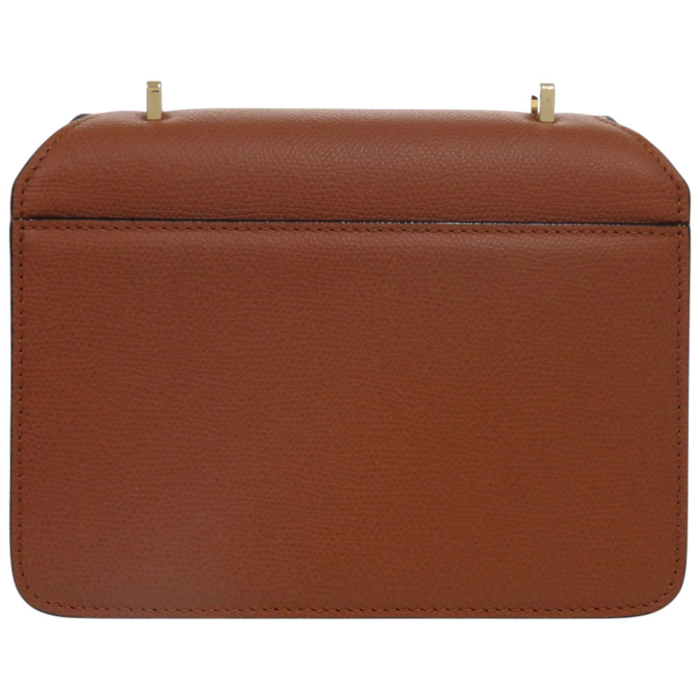 未使用品 ヴァレクストラ ノーロ スモール N568099 カーフ ブラウン 茶 ショルダーバッグ 0927【中古】Valextra