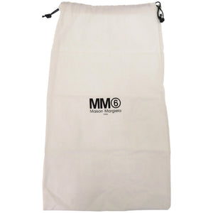 新品同様 メゾン マルジェラ MM6 エムエムシックス RN 154909 合成皮革 ポリエステル アイボリー 白 ハンドバッグ 0940【中古】Maison Margiela