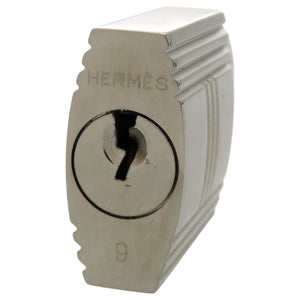 新品同様 エルメス オータクロア用 クロシェット カデナ レザー ブラック 黒 カデナ 0962【中古】HERMES