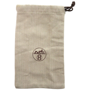 新品同様 エルメス オータクロア用 クロシェット カデナ レザー ブラック 黒 カデナ 0962【中古】HERMES