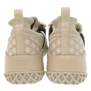 新品同様 ロジェヴィヴィエ ヴィヴ ラン ファブリック ビジュー サイズ35 ベージュ スニーカー 0984【中古】Roger Vivier