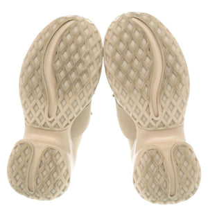 新品同様 ロジェヴィヴィエ ヴィヴ ラン ファブリック ビジュー サイズ35 ベージュ スニーカー 0984【中古】Roger Vivier