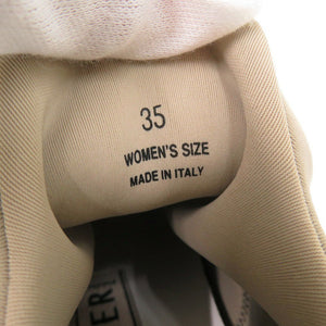 新品同様 ロジェヴィヴィエ ヴィヴ ラン ファブリック ビジュー サイズ35 ベージュ スニーカー 0984【中古】Roger Vivier