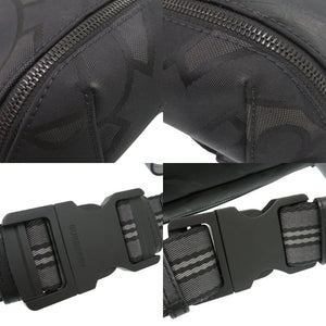 美品 バーバリー 8029991 ナイロン ブラック ウエストバッグ ボディバッグ 黒 1005【中古】BURBERRY