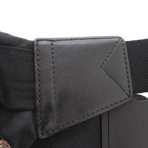 美品 バーバリー 8025668 ナイロン ブラック ウエストバッグ ボディバッグ 黒 1006【中古】BURBERRY