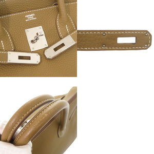 美品 エルメス バーキン30 トゴ クラフト シルバー金具 ハンドバッグ 1018【中古】HERMES
