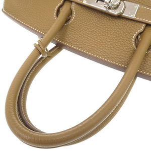 美品 エルメス バーキン30 トゴ クラフト シルバー金具 ハンドバッグ 1018【中古】HERMES