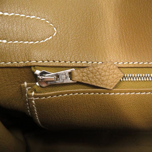 美品 エルメス バーキン30 トゴ クラフト シルバー金具 ハンドバッグ 1018【中古】HERMES