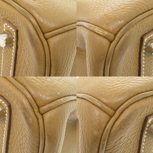 美品 エルメス バーキン30 トゴ クラフト シルバー金具 ハンドバッグ 1018【中古】HERMES