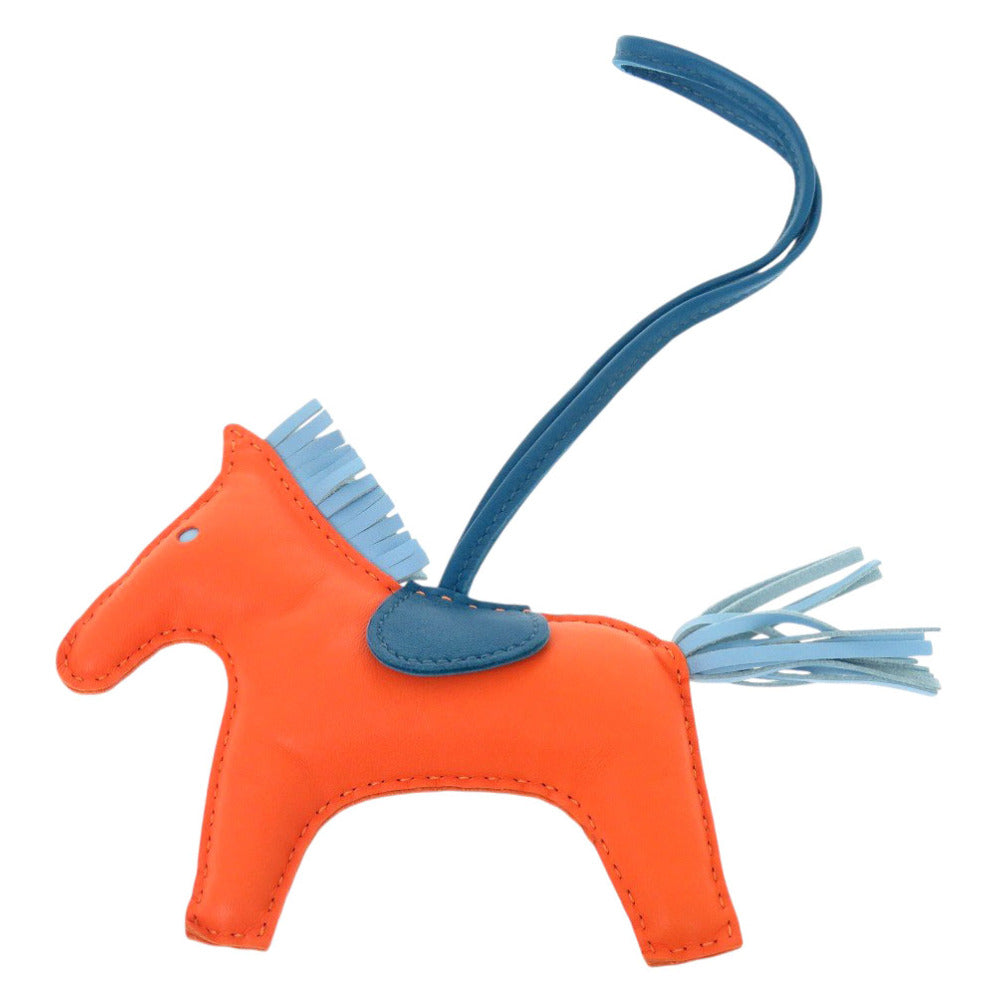 エルメス ロデオMM アニューミロ フー セレステ イズミール バッグチャーム 1027【中古】HERMES