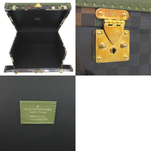 未使用 ルイ ヴィトン ×ファレルウィリアムス シューズボックス ダモフラージュ M10295 LV 1086 【中古】 LOUIS VUITTON ダミエ