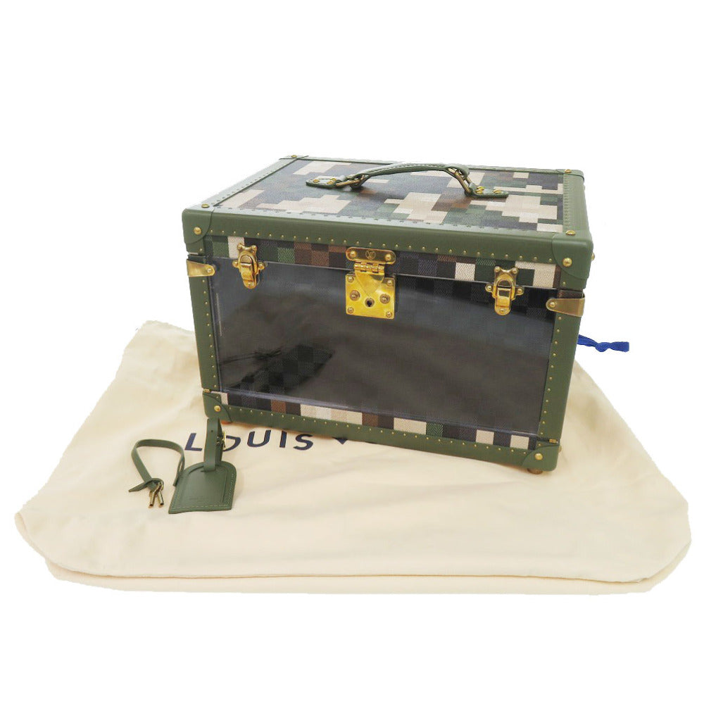 未使用 ルイ ヴィトン ×ファレルウィリアムス シューズボックス ダモフラージュ M10295 LV 1086 【中古】 LOUIS VUITTON ダミエ