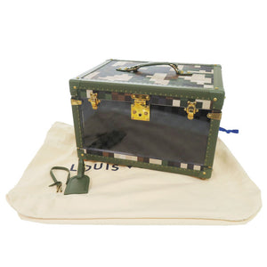 未使用 ルイ ヴィトン ×ファレルウィリアムス シューズボックス ダモフラージュ M10295 LV 1086 【中古】 LOUIS VUITTON ダミエ