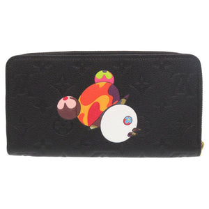 未使用 ルイ ヴィトン ジッピーウォレット LV×TM 村上隆 日本限定 モノグラムアンプラント パンダ M14160 IC ノワール 長財布 LV 1171【中古】LOUIS VUITTON