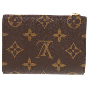 新品同様 ルイ ヴィトン ポルトフォイユ リサ モノグラム アニエールグリーン M25693 LV ICタグ 二つ折り財布 1172【中古】LOUIS VUITTON