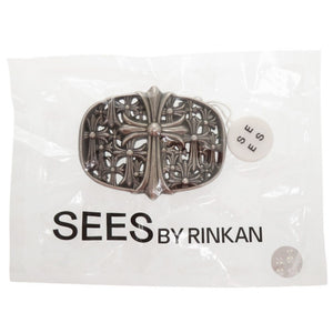 美品 クロムハーツ セメタリークロス CEMETERY CROSS 1.5 シルバー925 ベルトバックル 1189【中古】CHROME HEARTS メンズ