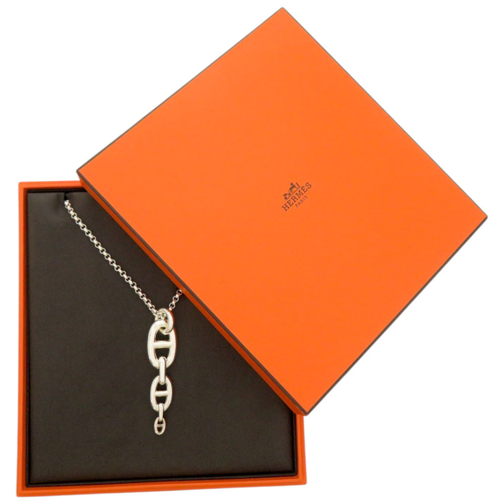 美品 エルメス シェーヌダンクル アンシェネ 22AG183617 シルバー925 シルバー ネックレス 1191【中古】HERMES
