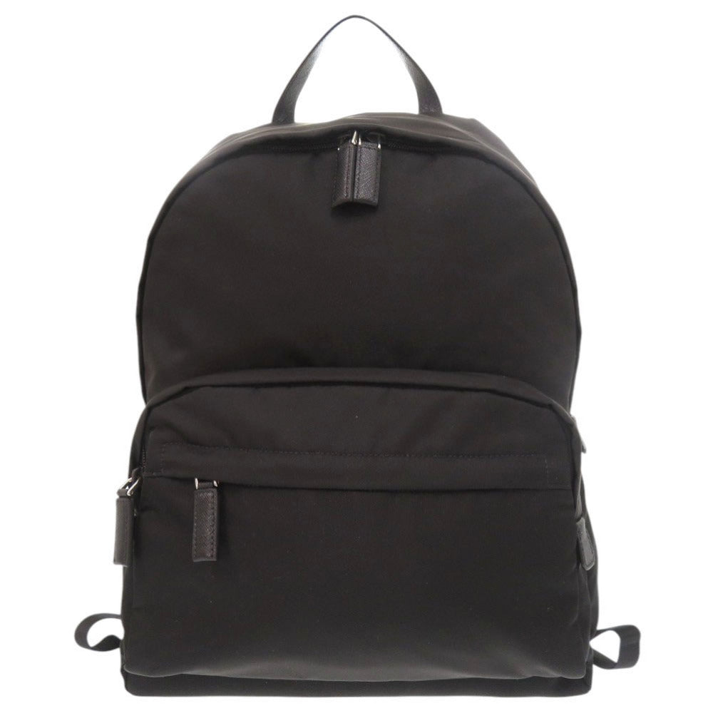 新品同様 プラダ ナイロン ブラック リュック デイパック 黒 1213【中古】PRADA