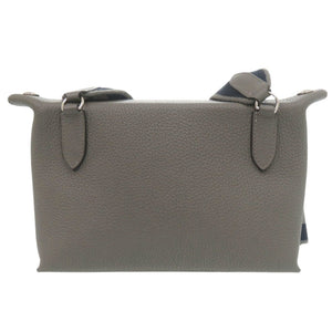 美品 エルメス ヴィドポッシュ トゴ グリメイヤー W刻印(2024年製) グレー ショルダーバッグ 1214【中古】HERMES