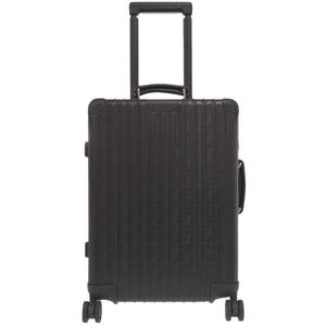 リモワ × FENDI ズッカ柄 クラシック キャビンS 9729002390 アルミ/レザー ブラック キャリーバッグ 黒 1216【中古】RIMOWA