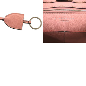 新品同様 ボナベンチュラ ミアトート レザー サクラピンク ハンドバッグ 1228【中古】BONAVENTURA