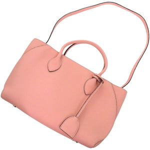 新品同様 ボナベンチュラ ミアトート レザー サクラピンク ハンドバッグ 1228【中古】BONAVENTURA