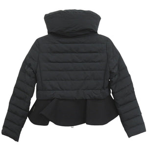 美品 モンクレール PREMIERE PELTEE GIUBBOTTO ポリエステル/ウール ブラック ダウンジャケット 黒 1235【中古】MONCLER