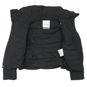 美品 モンクレール PREMIERE PELTEE GIUBBOTTO ポリエステル/ウール ブラック ダウンジャケット 黒 1235【中古】MONCLER