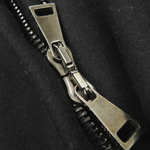 美品 モンクレール PREMIERE PELTEE GIUBBOTTO ポリエステル/ウール ブラック ダウンジャケット 黒 1235【中古】MONCLER