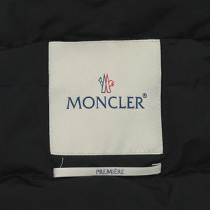 美品 モンクレール PREMIERE PELTEE GIUBBOTTO ポリエステル/ウール ブラック ダウンジャケット 黒 1235【中古】MONCLER