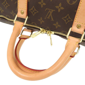 美品 ルイ ヴィトン キーポル55 モノグラム M41424 ブラウン ボストンバッグ LV 1237【中古】LOUIS VUITTON