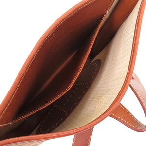 エルメス エブリン I PM ストライプ ヴォーガリバー ノアゼット シルバー金具 □E刻印 ショルダーバッグ 茶 1238【中古】HERMES
