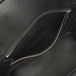 未使用 エルメス バーキン30 トゴ ブラック マットシルバー金具 K刻印(2025年製) ハンドバッグ 黒 1253 【中古】 HERMES