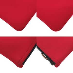 未使用 エルメス ネオバンGM ポリアミド エラスタン ルージュカザック ポーチ バッグ 赤 ZA5Z【中古】HERMES