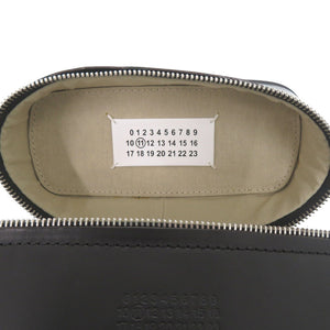 美品 メゾン マルジェラ 4ステッチ レザー ブラック リュック バックパック 黒 1296【中古】Maison Margiela