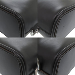 美品 メゾン マルジェラ 4ステッチ レザー ブラック リュック バックパック 黒 1296【中古】Maison Margiela