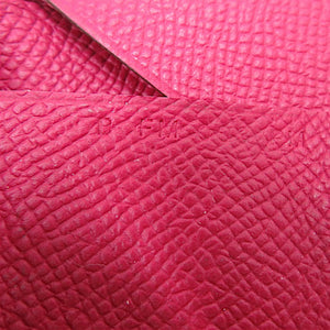 未使用 エルメス カルヴィデュオ ヴォーエプソン ルビー B刻印(2023年製) コインケース 財布 赤 1298 【中古】 HERMES