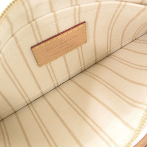 美品 ルイ ヴィトン ネヴァーフルポーチ PM用 ダミエアズール ホワイト ポーチ LV 1304【中古】LOUIS VUITTON