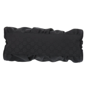 新品同様 グッチ アビー GG ロゴ 265692 ワンショルダーバッグ ナイロン ブラック ハンドバッグ 黒 1311【中古】GUCCI