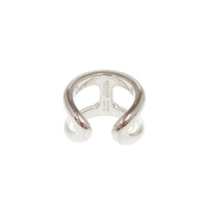 美品 エルメス オスモズGM #55 シルバー925 リング 指輪 1333【中古】HERMES