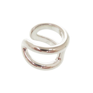 美品 エルメス オスモズGM #55 シルバー925 リング 指輪 1333【中古】HERMES